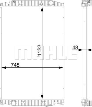 Wilmink Group WG2182349 - Радиатор, охлаждение двигателя autospares.lv