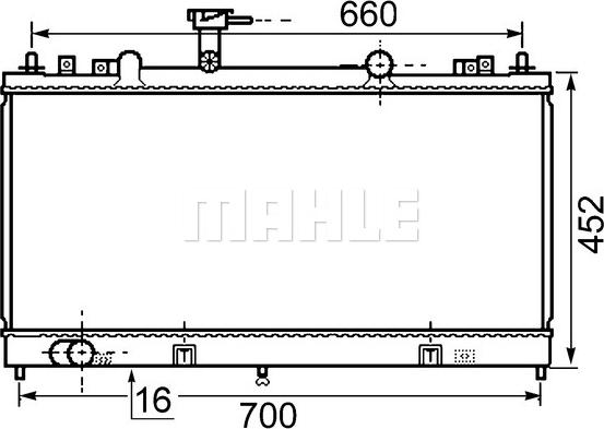 Wilmink Group WG2182245 - Радиатор, охлаждение двигателя autospares.lv