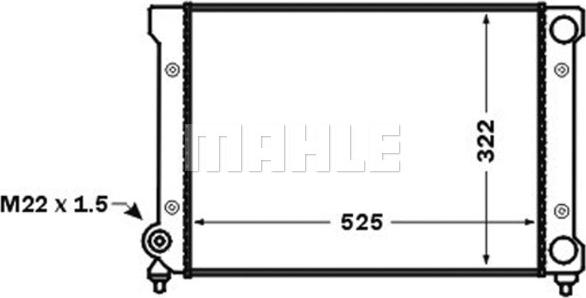 Wilmink Group WG2182719 - Радиатор, охлаждение двигателя autospares.lv