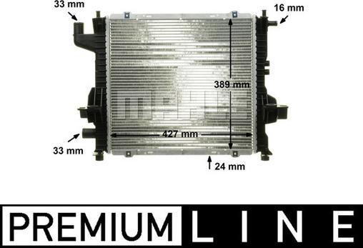 Wilmink Group WG2182717 - Радиатор, охлаждение двигателя autospares.lv