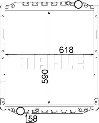 Wilmink Group WG2182739 - Радиатор, охлаждение двигателя autospares.lv