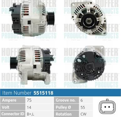 Wilmink Group WG2174946 - Генератор autospares.lv