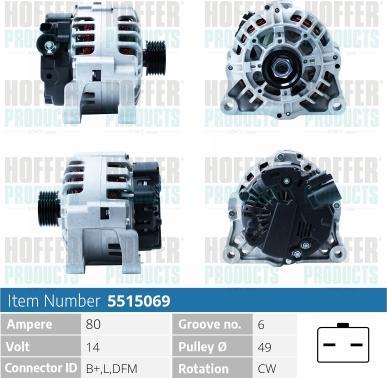 Wilmink Group WG2174940 - Генератор autospares.lv