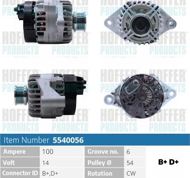 Wilmink Group WG2174984 - Генератор autospares.lv