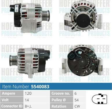 Wilmink Group WG2174986 - Генератор autospares.lv