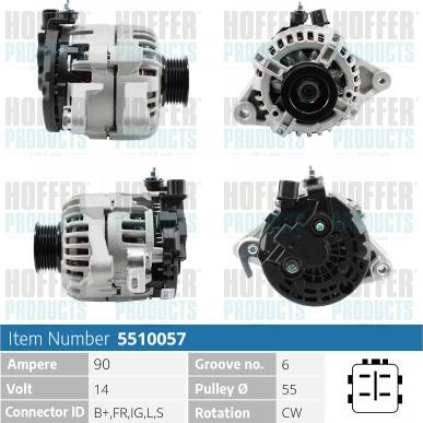 Wilmink Group WG2174925 - Генератор autospares.lv