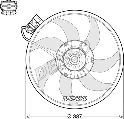 Wilmink Group WG2170098 - Вентилятор, охлаждение двигателя autospares.lv