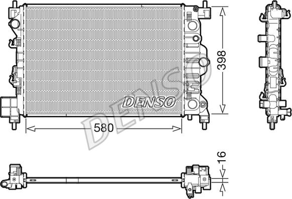 Wilmink Group WG2170168 - Радиатор, охлаждение двигателя autospares.lv