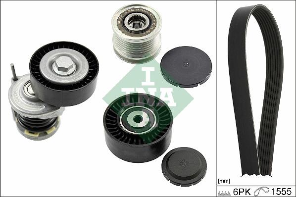 Wilmink Group WG2173710 - Поликлиновый ременный комплект autospares.lv