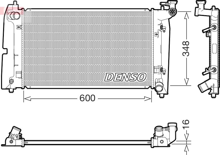 Wilmink Group WG2339272 - Радиатор, охлаждение двигателя autospares.lv