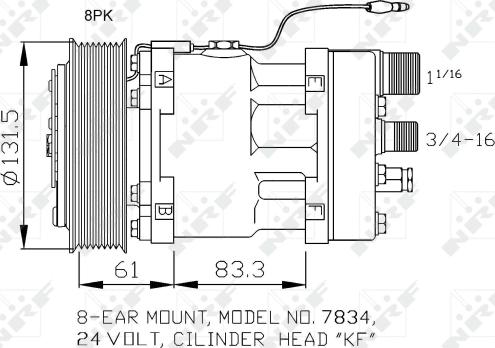 Wilmink Group WG2260546 - Компрессор кондиционера autospares.lv