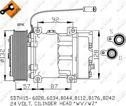 Wilmink Group WG2260568 - Компрессор кондиционера autospares.lv