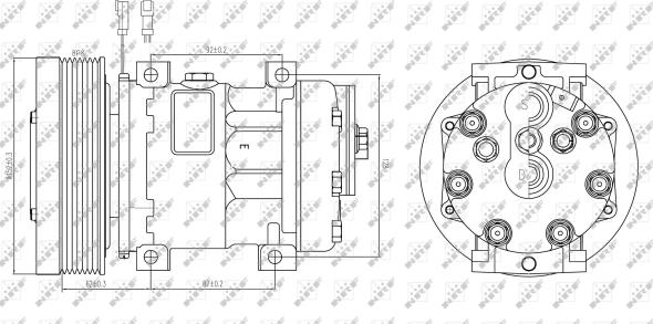 Wilmink Group WG2260655 - Компрессор кондиционера autospares.lv