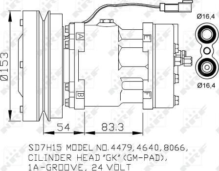 Wilmink Group WG2260652 - Компрессор кондиционера autospares.lv