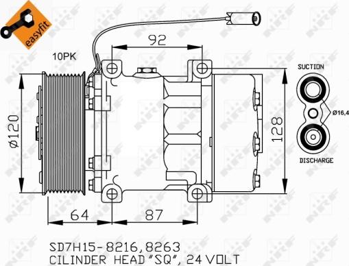 Wilmink Group WG2260605 - Компрессор кондиционера autospares.lv