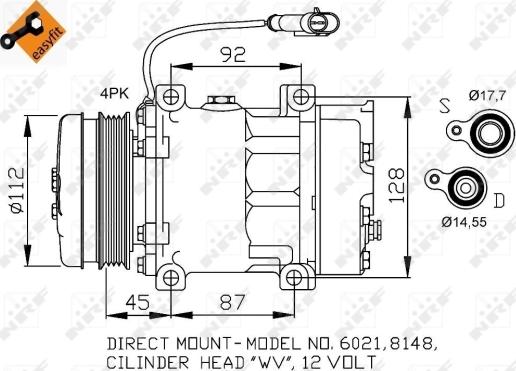 Wilmink Group WG2260619 - Компрессор кондиционера autospares.lv