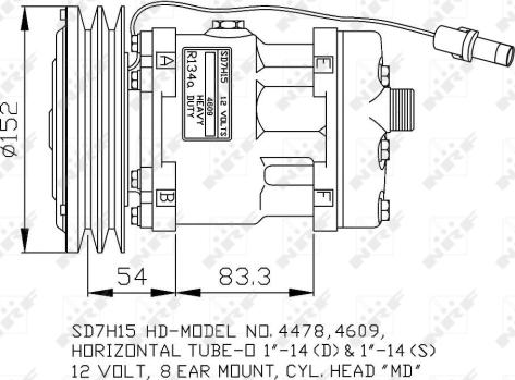 Wilmink Group WG2260615 - Компрессор кондиционера autospares.lv