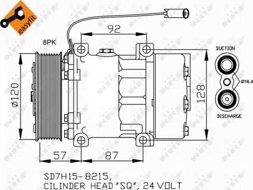 Wilmink Group WG2260612 - Компрессор кондиционера autospares.lv