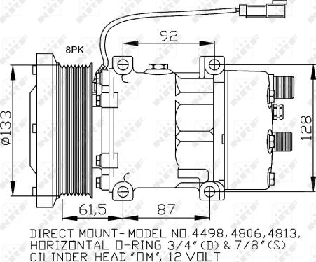 Wilmink Group WG2260617 - Компрессор кондиционера autospares.lv