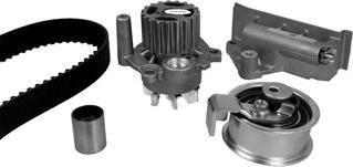 Wilmink Group WG2261588 - Водяной насос + комплект зубчатого ремня ГРМ autospares.lv