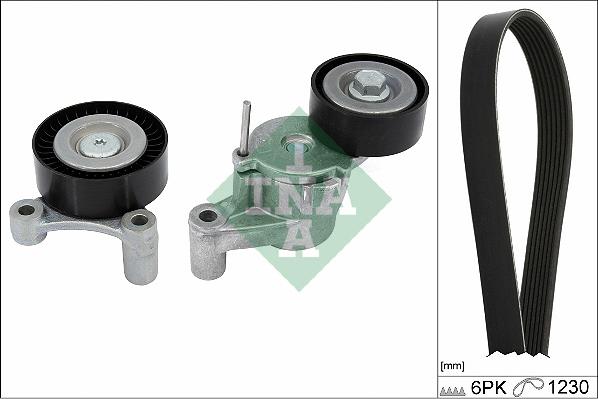 Wilmink Group WG2263954 - Поликлиновый ременный комплект autospares.lv