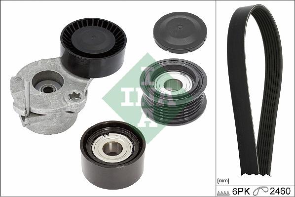 Wilmink Group WG2263950 - Поликлиновый ременный комплект autospares.lv