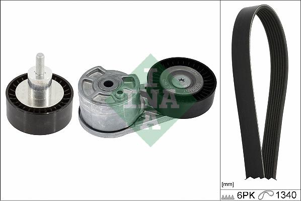 Wilmink Group WG2263957 - Поликлиновый ременный комплект autospares.lv