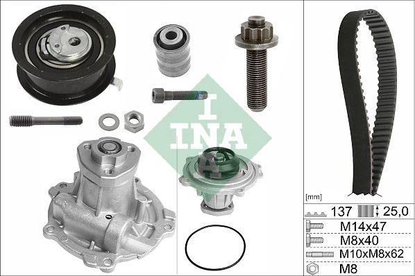 Wilmink Group WG2263973 - Водяной насос + комплект зубчатого ремня ГРМ autospares.lv