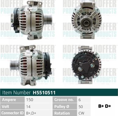 Wilmink Group WG2263638 - Генератор autospares.lv