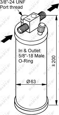 Wilmink Group WG2204260 - Осушитель, кондиционер autospares.lv