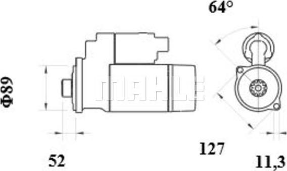 Wilmink Group WG2203444 - Стартер autospares.lv