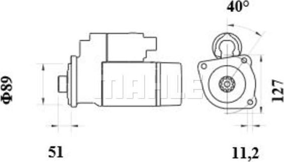 Wilmink Group WG2203443 - Стартер autospares.lv