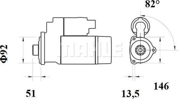 Wilmink Group WG2203436 - Стартер autospares.lv