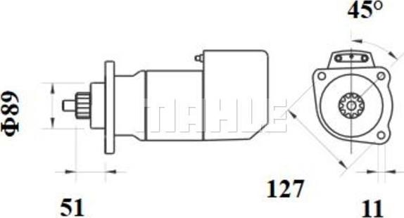 Wilmink Group WG2203430 - Стартер autospares.lv