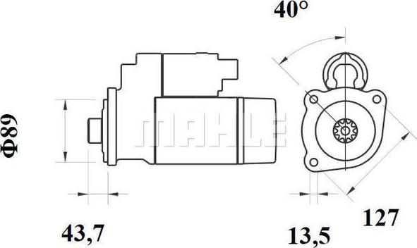 Wilmink Group WG2203438 - Стартер autospares.lv