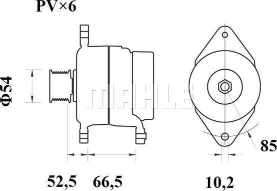 Wilmink Group WG2203016 - Генератор autospares.lv