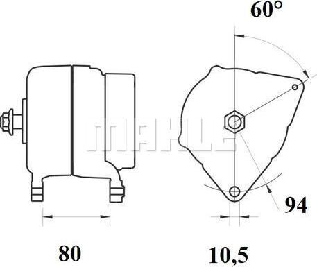 Wilmink Group WG2203028 - Генератор autospares.lv