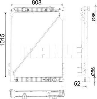 Wilmink Group WG2224759 - Радиатор, охлаждение двигателя autospares.lv