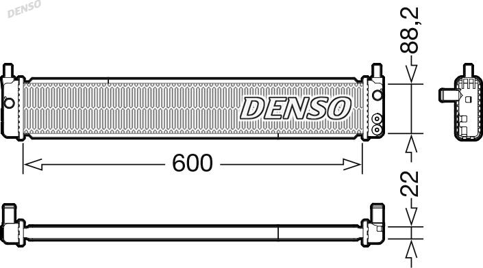 Wilmink Group WG2270689 - Радиатор, охлаждение двигателя autospares.lv