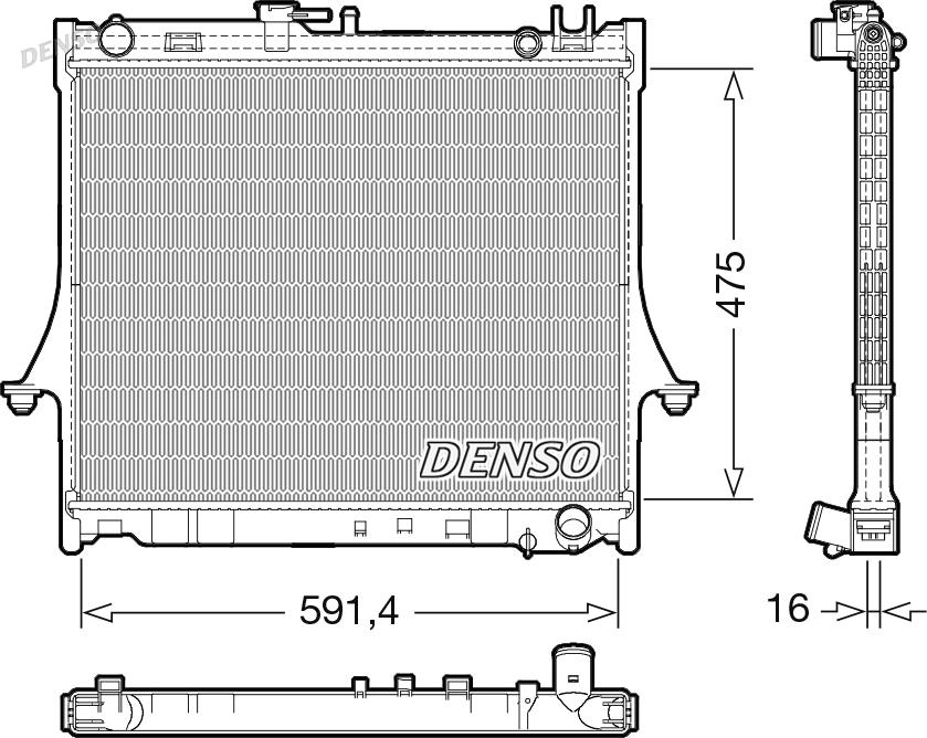 Wilmink Group WG2270700 - Радиатор, охлаждение двигателя autospares.lv