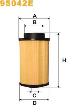 WIX Filters 95042E - Топливный фильтр autospares.lv