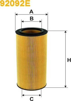 WIX Filters 92092E - Масляный фильтр autospares.lv