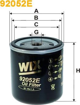 WIX Filters 92052E - Гидрофильтр, автоматическая коробка передач autospares.lv