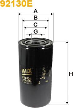 WIX Filters 92130E - Масляный фильтр autospares.lv