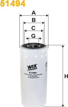 WIX Filters 51494 - Масляный фильтр autospares.lv