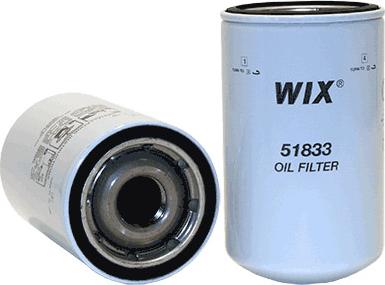 WIX Filters 51833 - Масляный фильтр autospares.lv