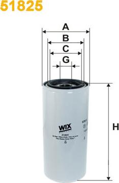 WIX Filters 51825 - Масляный фильтр autospares.lv