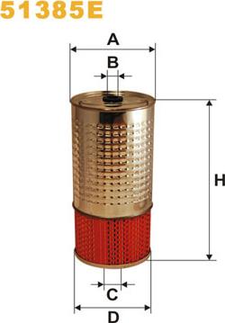 WIX Filters 51385E - Масляный фильтр autospares.lv