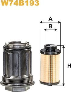 WIX Filters W74B193 - Карбамидный фильтр autospares.lv