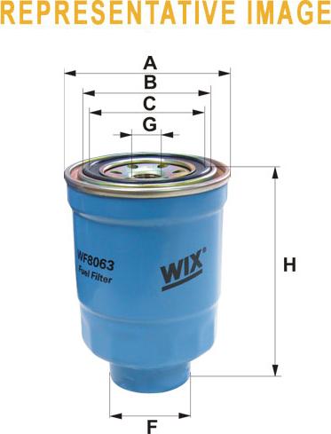 WIX Filters WF10216 - Топливный фильтр autospares.lv